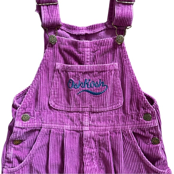 Vintage Oshkosh bubble corduroy overalls - Picture 2 of 4